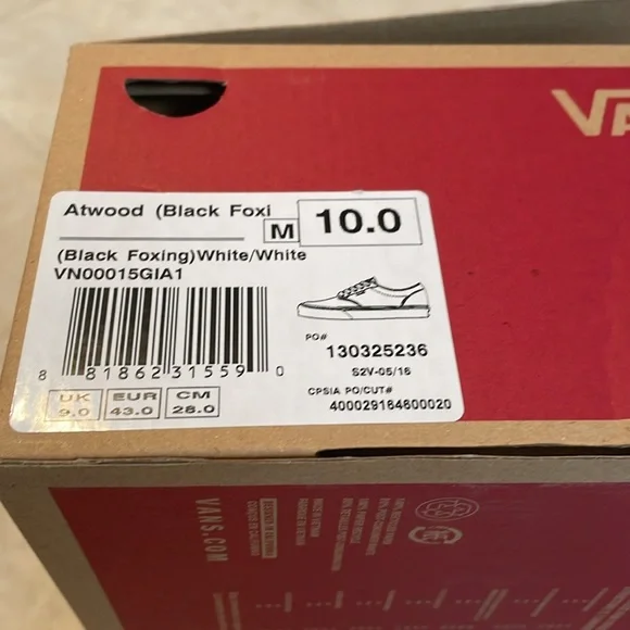 Vans Atwood shoes men’s size 10 - Picture 11 of 11